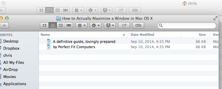 [SOLVED] Windows won’t fully maximize in Mac OS X